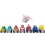 8 autek Paw Psi Patrol Dino Rescue Dino Gift pack